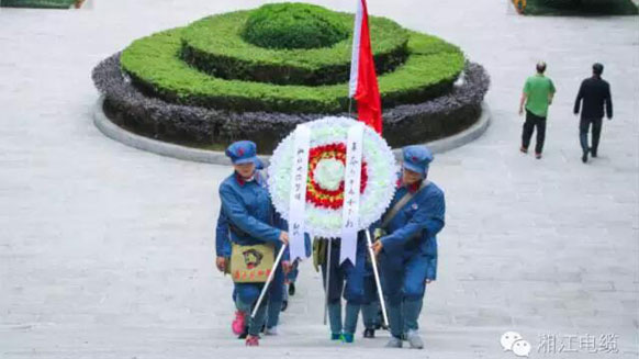 缅怀革命先烈，学习革命精神。——91茄子成品短视频入口井冈山精神学习班剪影