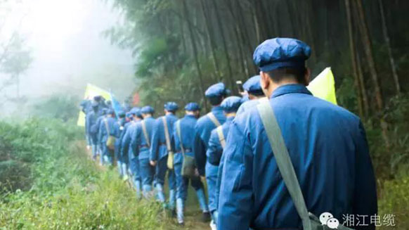 缅怀革命先烈，学习革命精神。——91茄子成品短视频入口井冈山精神学习班剪影